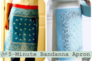 bandana apron