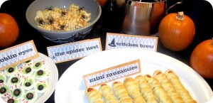 halloween spooky feast
