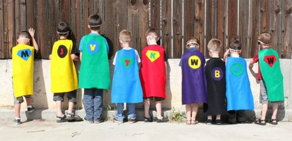Make Your Own Superhero Capes for Kids