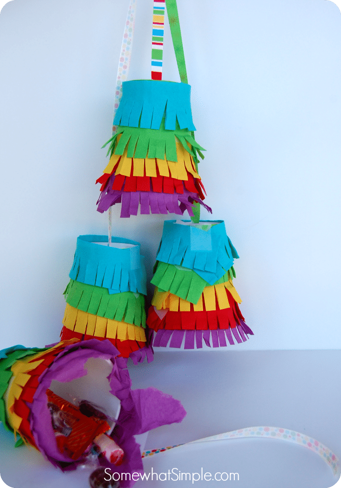 Mini Pinatas For Kids - Easy Tutorial Your Kids Will Love