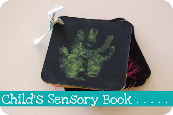 childs sensory book