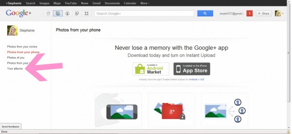 g plus albums