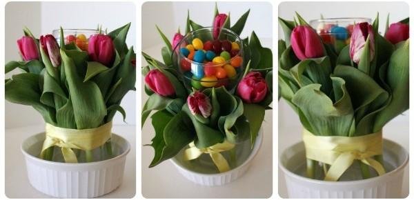 spring tulip centerpiece spring tulip centerpiece