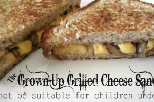 grown up grilled cheese