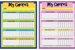 chore charts