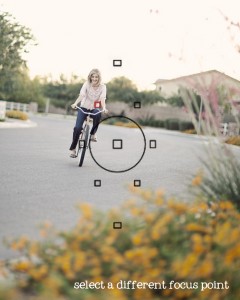 different focusing point
