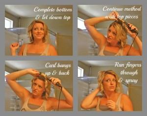 Easy Flat Iron Curls4