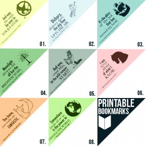 printable bookmarks collection
