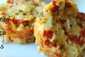 Quinoa Pizza Bites