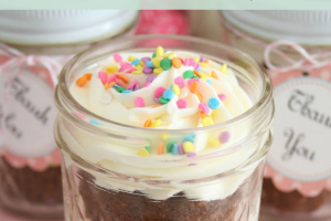 mason jar cupcakes