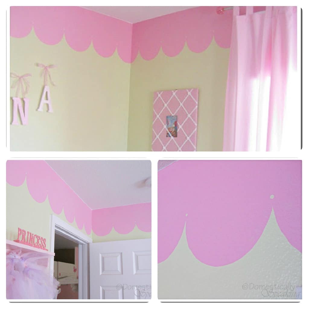 Here is one way to add some ink to your little girlâ€™s bedroom ...