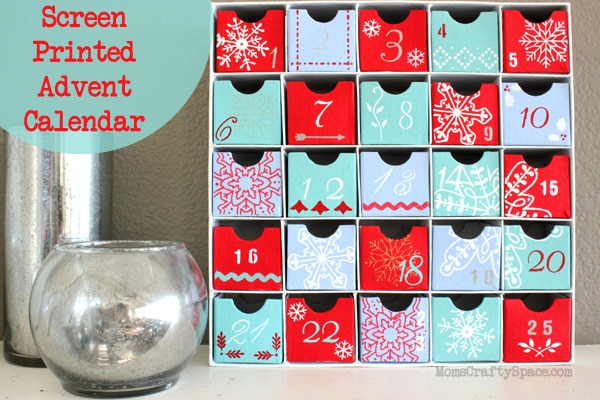 Advent Calendar with Drawers