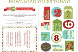 12 days of christmas 1