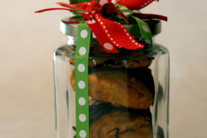 Pumpkin Cookies in a Jar
