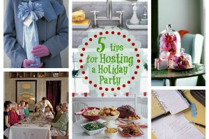 hosting a holiday party