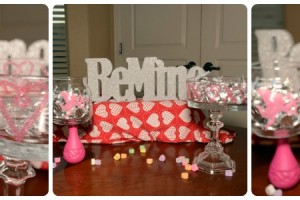 Valentine Candy Jars