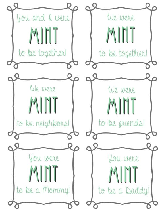"Mint to Be" A Thoughtful Gift Just Because Somewhat Simple