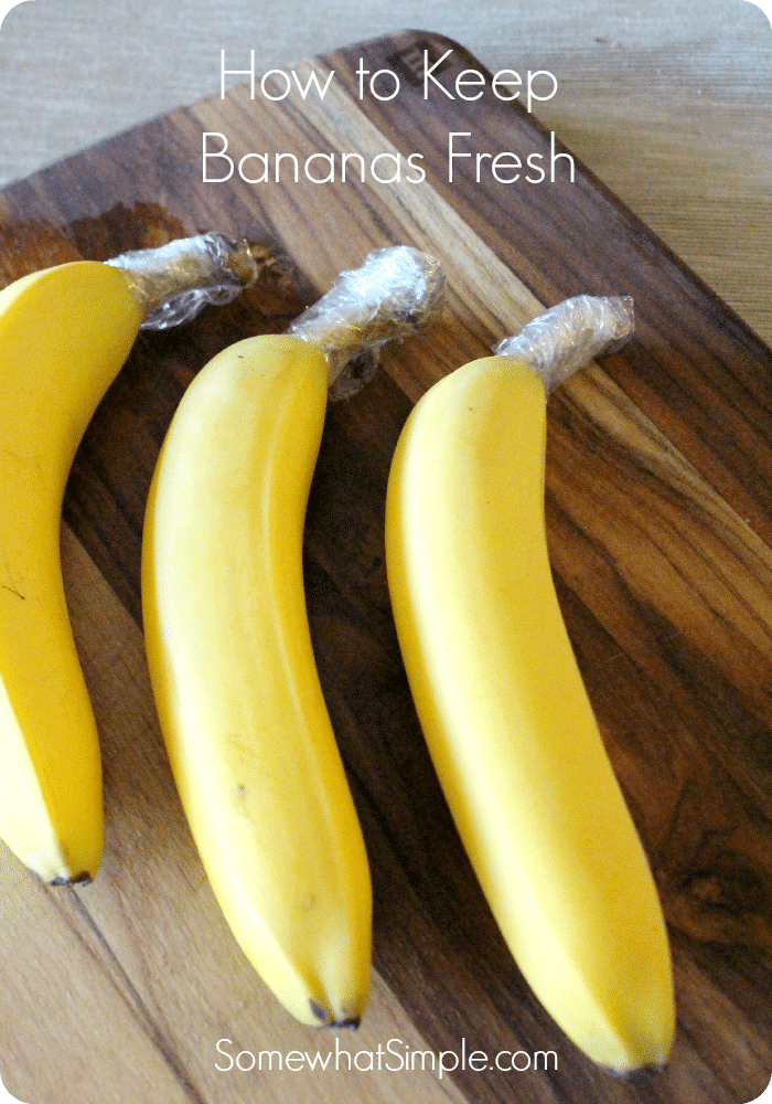 How To Keep Bananas Fresh Somewhat Simple