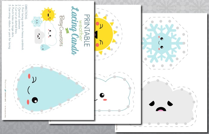 L is for Lacing Cards Free Printable Somewhat Simple