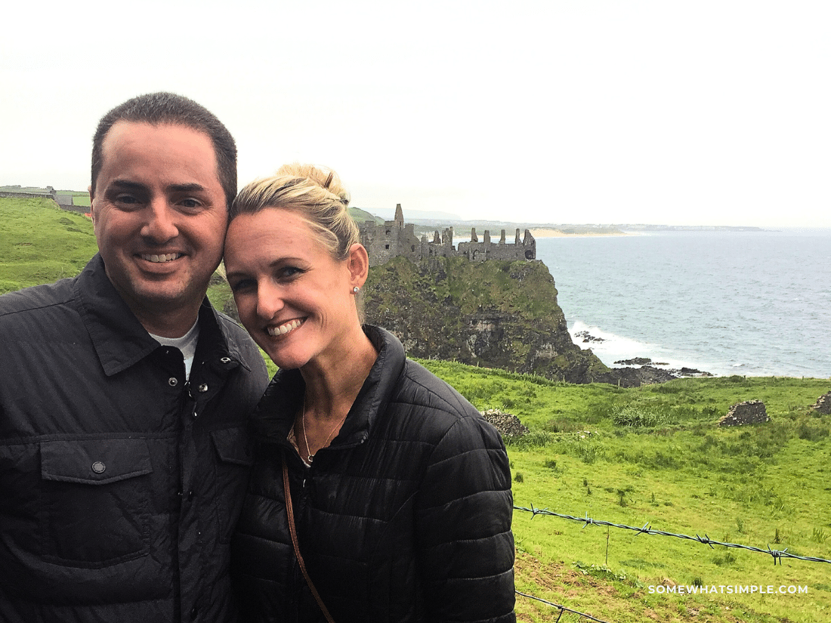 Rob and Steph in Ireland, 2017