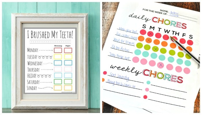 Somewhat Simple Chore Chart