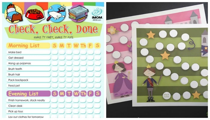 chore chart Printables for kids