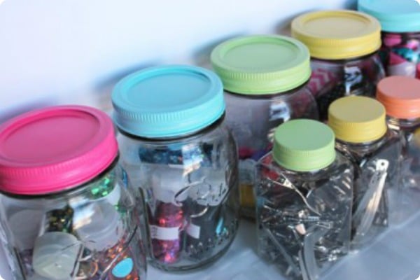 mason jar craft supplies