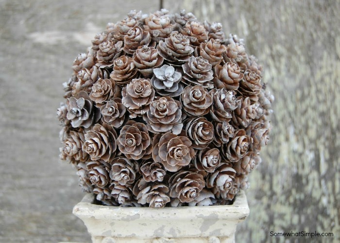 Pinecone Topiary Tutorial 3