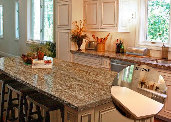 How To Paint Your Countertops 10 Transformations Somewhat Simple