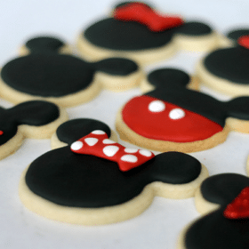 mickey and minnie mouse cookies