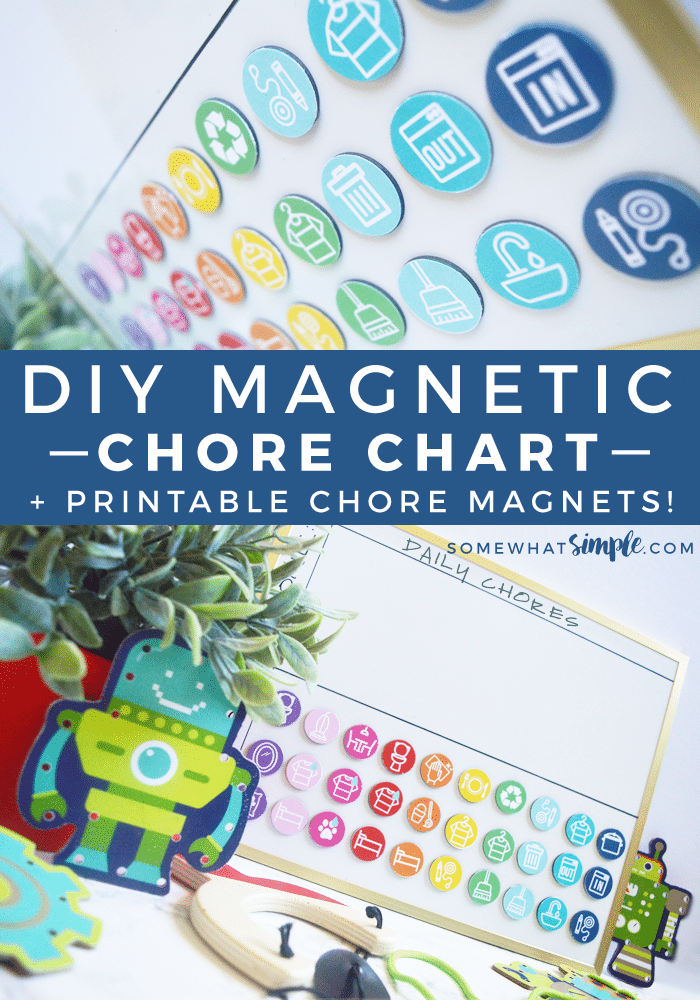 Magnetic Chore Chart Buttons