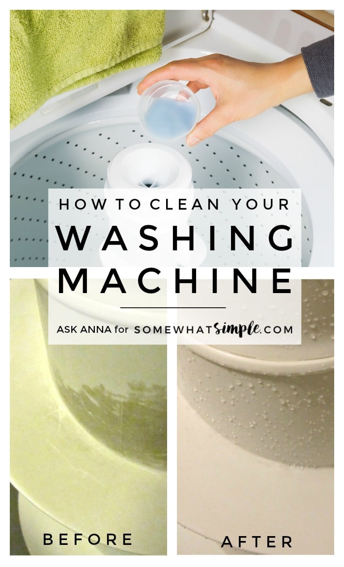 How to clean your washing machine so it is shiny and scum-free, just like the day you bought it!