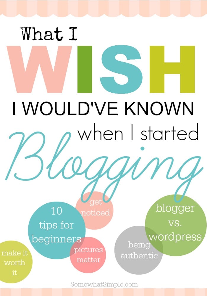 If you're thinking of taking the plunge into the blogging world, here are a few blogging tips to consider before you get started -