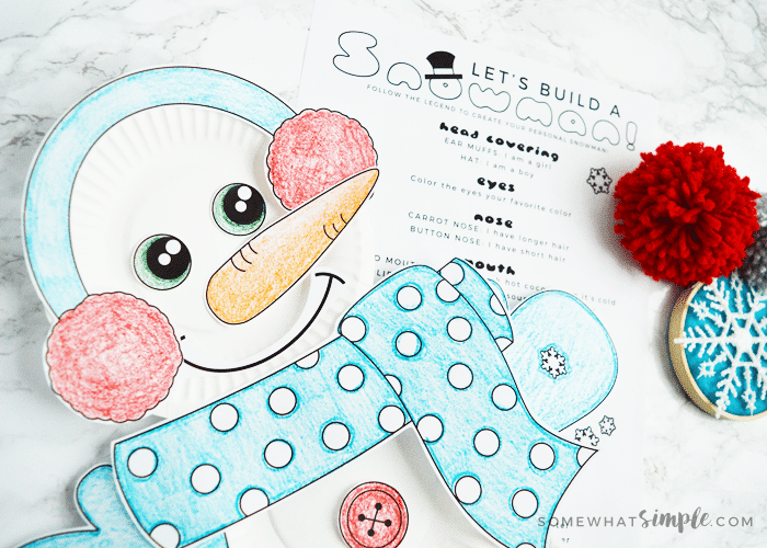 Build A Snowman Activity Kit