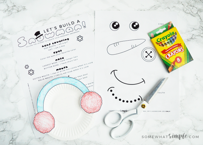 Build A Snowman Activity Kit