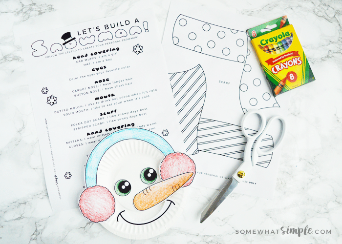 Build A Snowman Activity Kit