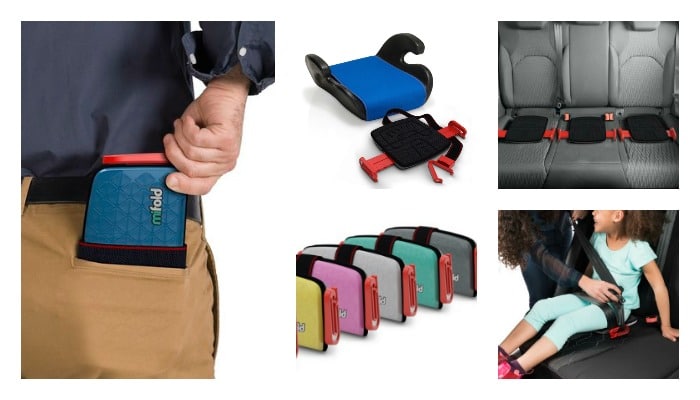 unique Fathers Day Ideas like this child's car seat that can fold up and fit in your pocket