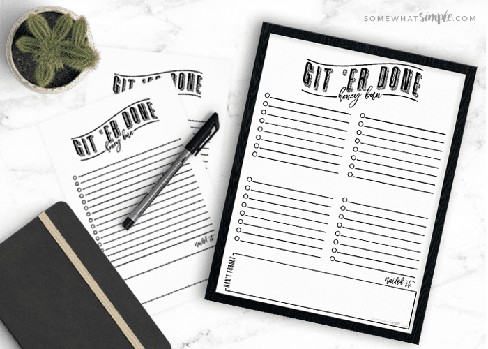 Printable To Do List