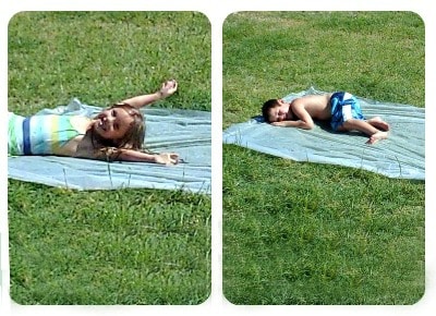 human slip and slide