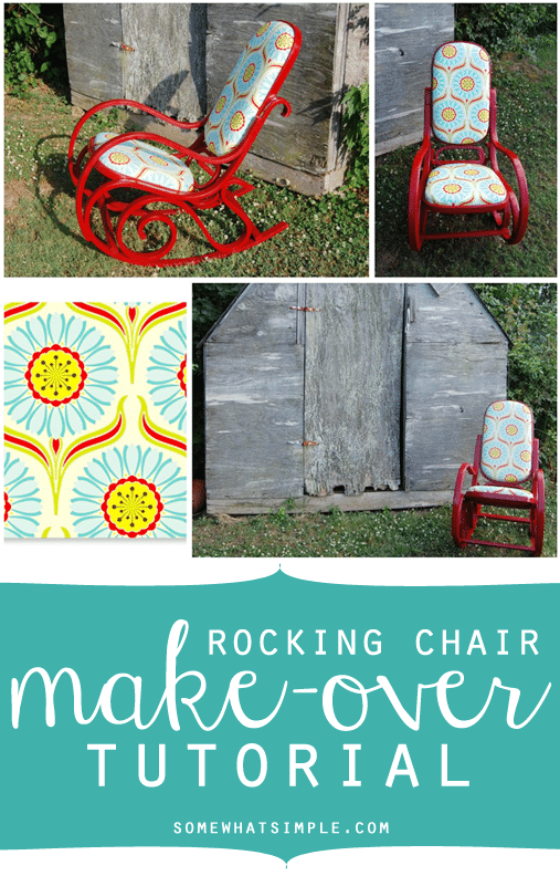 rocking chair makeover