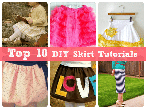 Top 10 DIY Skirt Tutorials