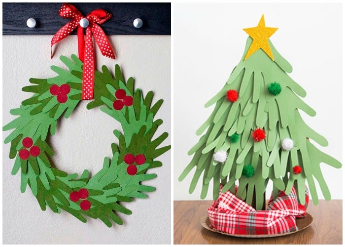Festive Christmas Crafts For Kids Tons Of Art And Crafting Ideas Easy Peasy And Fun