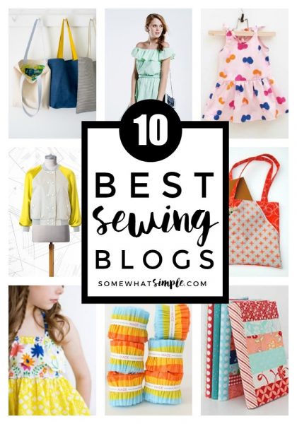 Best Sewing Blogs For Beginners - 10 Blog I Love - Somewhat Simple