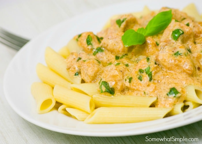 cheesy tomato chicken pasta recipe