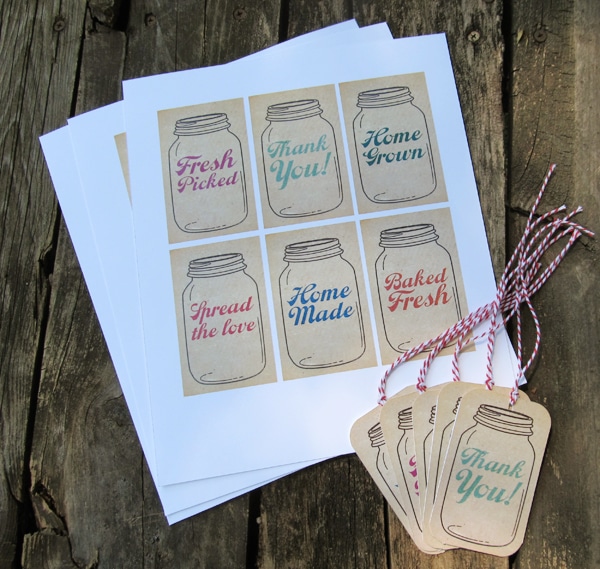 Free Printables Mason Jar Gift Tags Somewhat Simple