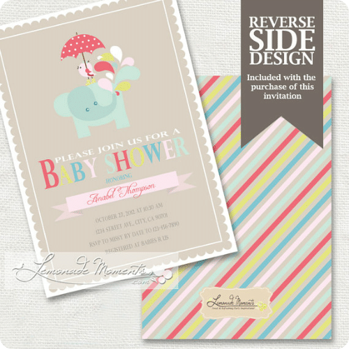 Oh Baby: 10 Baby Shower Invitations - Somewhat Simple