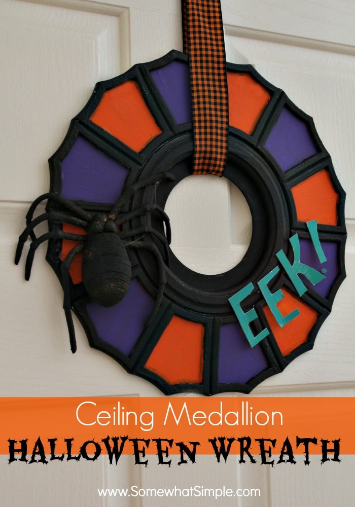Halloween Wreath Somewhat Simple