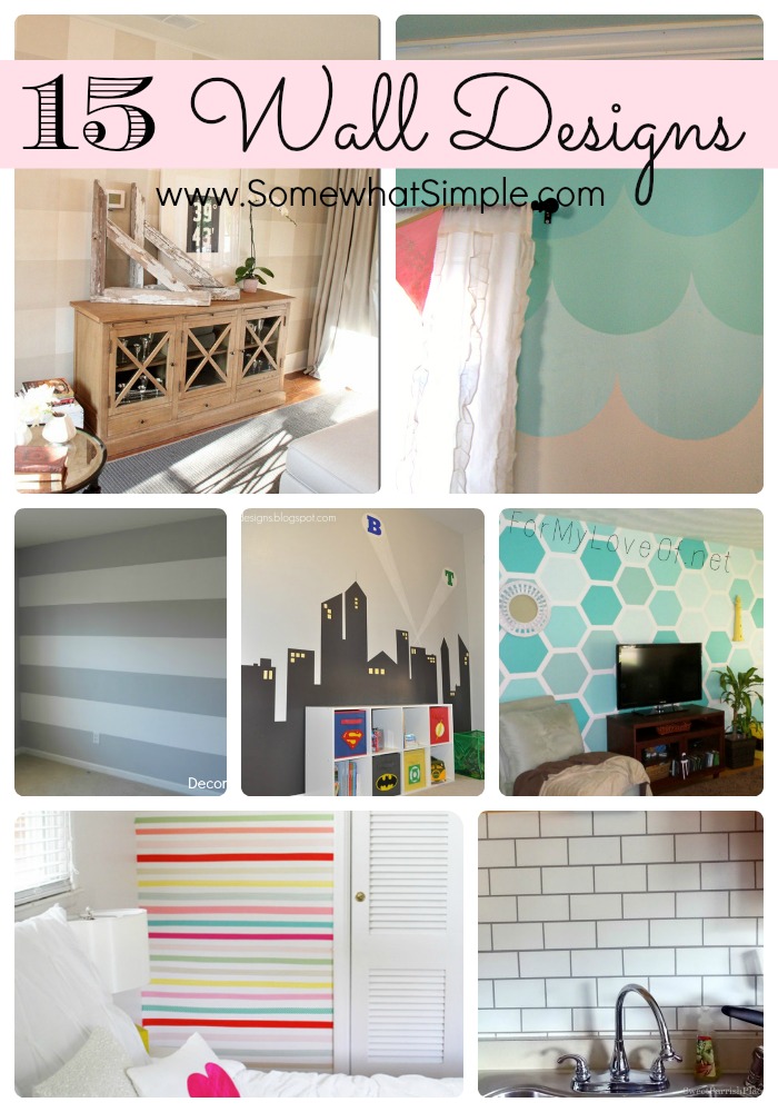 wall designs - Somewhat Simple
