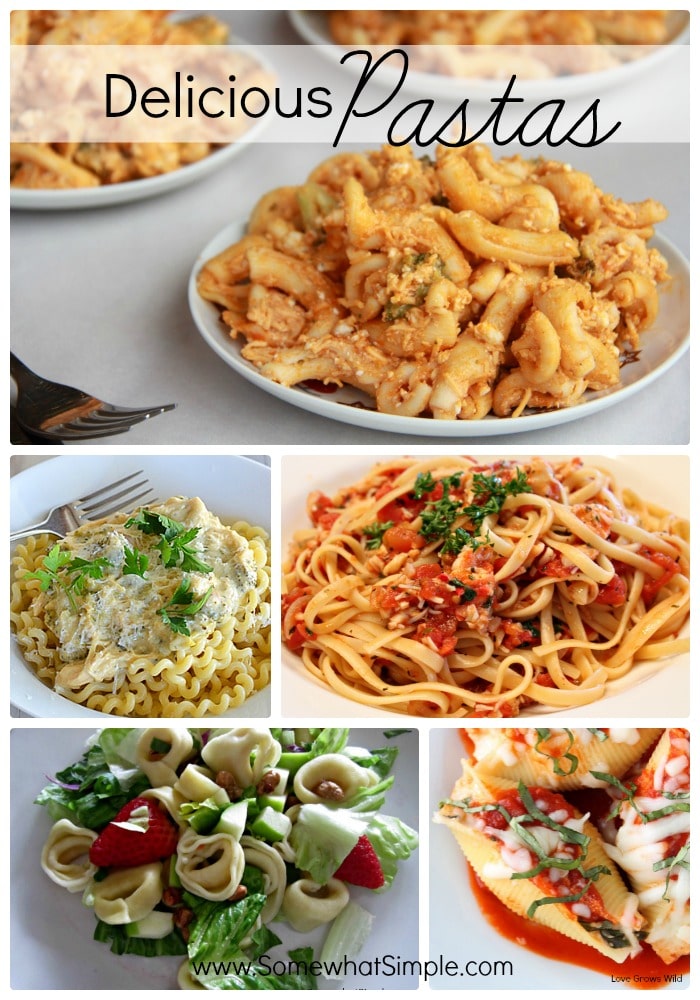 Perfect Pasta: 1 Dozen Delicious Pasta Recipes - Somewhat Simple