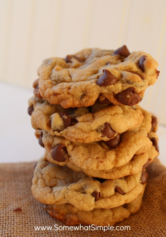 Easy Chocolate Chip Cookies - Somewhat Simple
